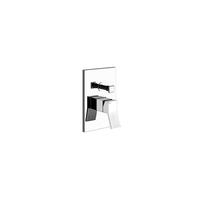Gessi Rettangolo K 53079+44673 Shower Mixer + Recessed Part