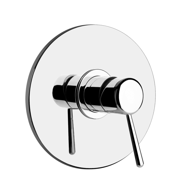 Gessi Goccia 44676+44655 Shower Mixer + Recessed Part