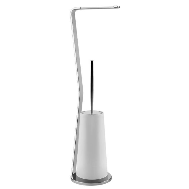 Gessi Cono Accessories 45633 Freestanding Brush Holder and Paper Holder