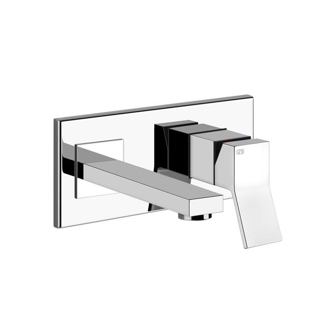 Gessi Rettangolo K 53089+44697 Basin Mixer + Recessed Part