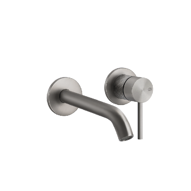 Gessi 316 Intreccio 54186+54198 Basin Mixer + Recessed Part