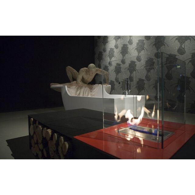 Antonio-Lupi-Drago-DRAGO+LAFLACA-Table-with-fireplace