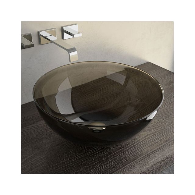 Glass Design Laguna Smoke LAGUNAT43F4 Countertop basin