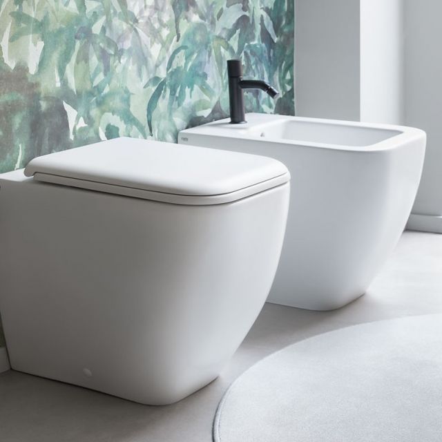Cielo SHUI COMFORT SHCOVA+SHCOBI Floor Mounted WC + Bidet