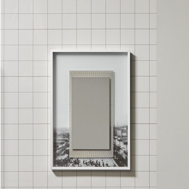 Antonio Lupi Collage WHITE309 Mirror