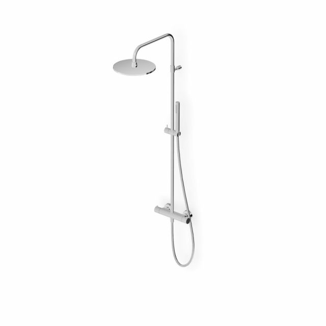 Zucchetti Pan S ZT7788 Shower column complete with external thermostat