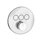 Gessi Hi-Fi Comfort 38716+38268 Thermostatic Shower Mixer + Recessed part