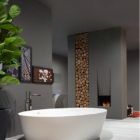 Antonio Lupi Canto Del Fuoco CANTOM63 Single faced fireplace