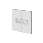 Gessi Shower G Unito 67017 Left-hand opening hinge glass-to-glass 180°