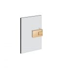 Gessi Shower G Unito 67093 Hinge with lift-off right wall-glass opening