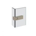 Gessi Shower G Rigato 67582 90° glass-to-glass snap hinge