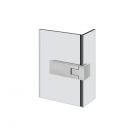 Gessi Shower G Rigato 67585 Hinge with lift-off right glass-to-glass 90° opening