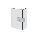 Gessi Shower G Rigato 67589 Hinge with lift-off right glass-to-glass 90° opening
