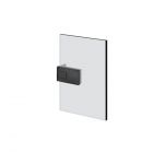 Gessi Shower G Rigato 67595 Hinge with riser opening Left wall-glass