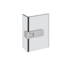 Gessi Shower G Diamantato 67682 90° glass-to-glass snap hinge