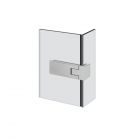 Gessi Shower G Diamantato 67685 Hinge with lift-off right glass-to-glass 90° opening