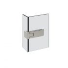 Gessi Shower G Diamantato 67687 Hinge with lift-off in left-hand opening 90° glass-to-glass