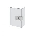 Gessi Shower G Diamantato 67689 Hinge with lift-off right glass-to-glass 90° opening