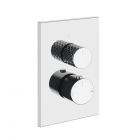 Gessi Habito Intreccio 70130+09269 Thermostatic Shower Mixer + Recessed Part