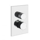 Gessi Habito Trame 70331+09269 2 Ways Thermostatic Mixer + Recessed Part