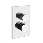 Gessi Habito Cesello 70439+09269 3 Ways Thermostatic Mixer + Recessed part