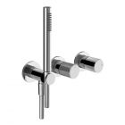 Gessi Habito Rigato 70538+54139 2 Ways Shower Mixer + Recessed Part
