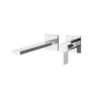 Gessi Inverso Rigato 73588+63397 Wall Mounted Basin Mixer + Recessed Part