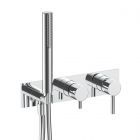 Fantini Nostromo E884B+R084A Shower Mixer + Recessed Part