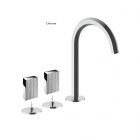 Fantini Venezia N405SW+N348 3 Hole Basin Group