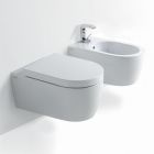 Cielo SMILE SMVSNW+SMBSNW Wall Mounted WC + Bidet