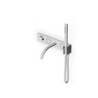 Zucchetti Hoop ZHO825 2-button thermostatic bath/shower mixer