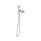Zucchetti Isy22 ZIS417 Toilet/bidet hydrobrush complete with single-lever mixer