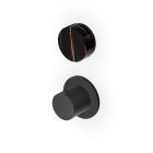 Zucchetti Isy22 ZIS5801.N6 Thermostatic shower mixer with stop valve