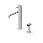 Zucchetti Pan S ZPA276 Single-lever mixer with swivel spout and side shower