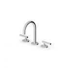 Zucchetti Pan S ZPA5345 3-hole basin mixer with low spout