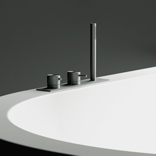 Cea Design Milo360 MIL27+BOX10 Deck Mounted Thermostatic Bath Group + Recessed Part
