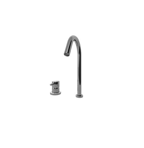 Ritmonio-Diametro35-Inox-E0BA0125H1INOX-Single-Lever-Basin-Faucet