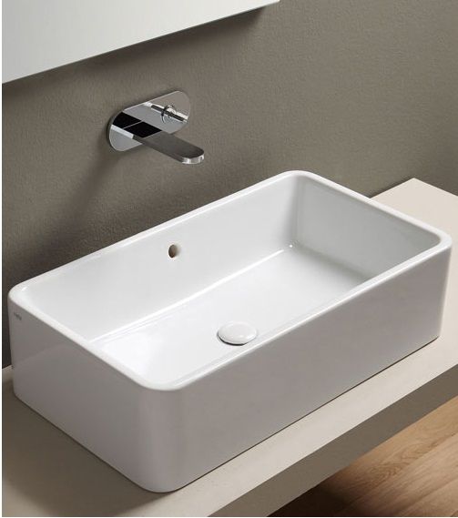 Cielo Shui rectangular vanity sink SHLAA6020