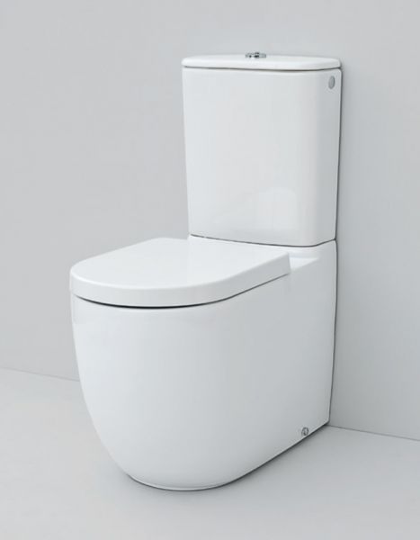 Artceram File 2.0 FLV003+FLA002+FLC001 Floor Mounted WC + Ceramic Cistern + Toilette Seat