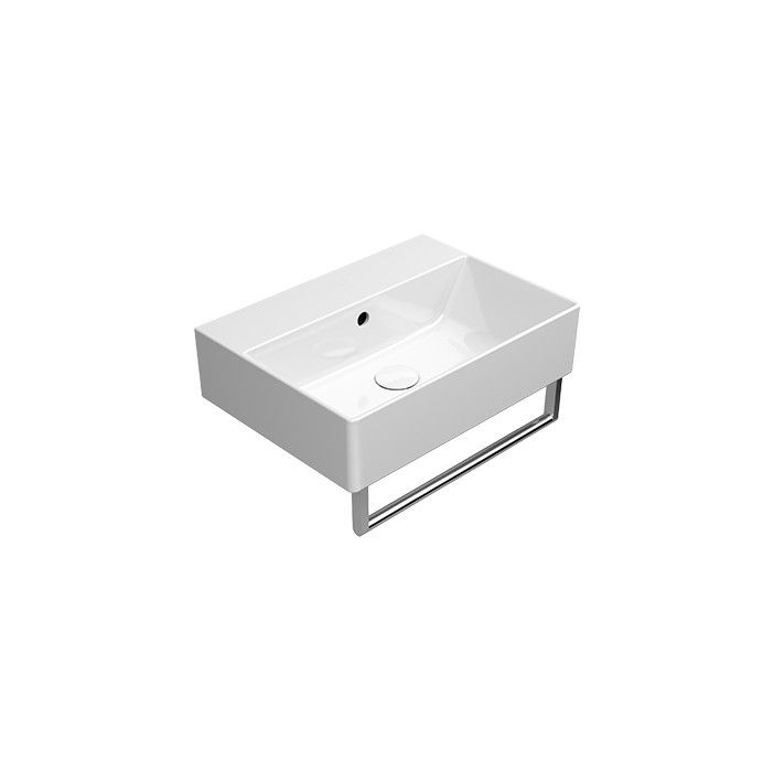 GSI Ceramica Kube X 9447111 Countertop Wall Mounted Basin Aqadecor