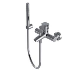 Ritmonio Taormina PR43EU201CRL+PR35ME001CRL Single Lever Bath Faucet
