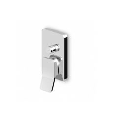 Zucchetti Soft ZP7613+R99614 recessed single lever bath shower faucet