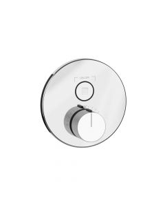 Gessi Hi-Fi Comfort 38711+38266 Thermostatic Shower Mixer + Recessed Part