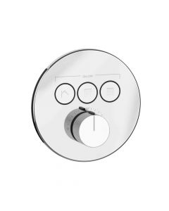 Gessi Hi-Fi Comfort 38716+38268 Thermostatic Shower Mixer + Recessed part