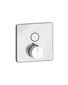Gessi Hi-Fi Comfort 38717+38266 Thermostatic Shower Mixer + Recessed part