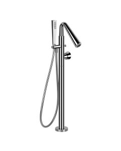 Gessi Cono Bath 45028+46189 Freestanding Faucet + Recessed Part