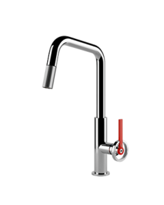 Gessi Officine V 60203 Single Lever Kitchen Faucet