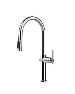 Gessi Habito Filtered 60872 Pull-Out Kitchen Mixer