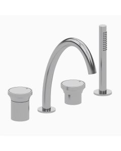 Gessi Origini 66037 Deck Mounted Bath Group