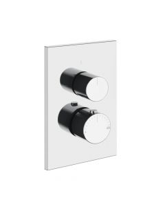 Gessi Habito Unito 70031+09269 2 Ways Thermostatic Mixer + Recessed Part